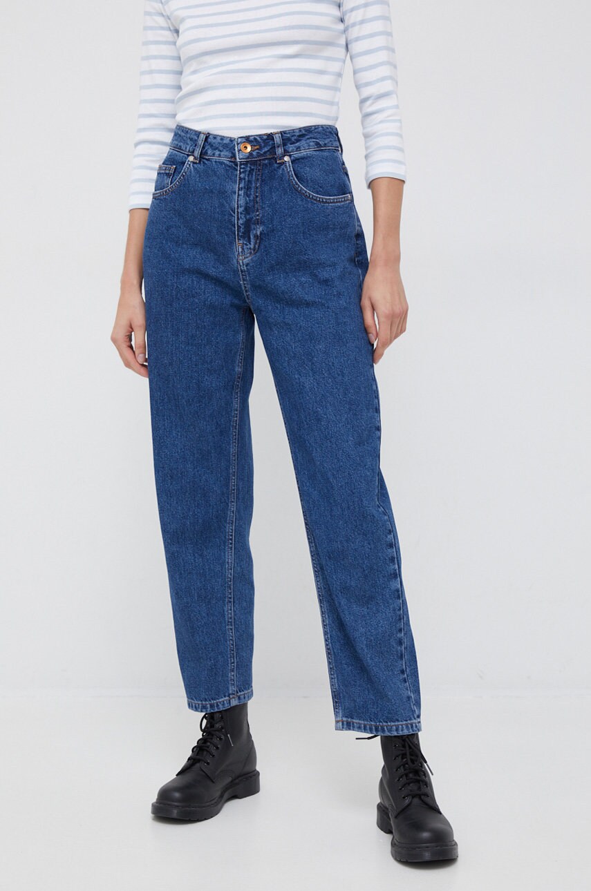 United colors of benetton blugi din bumbac femei , high waist