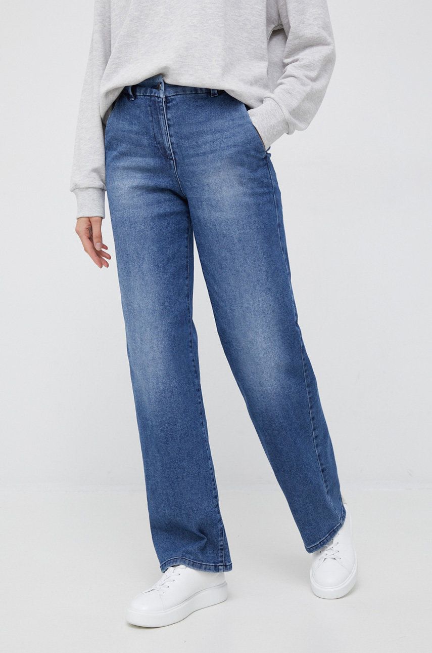 United Colors of Benetton jeansi femei , high waist answear.ro imagine noua gjx.ro