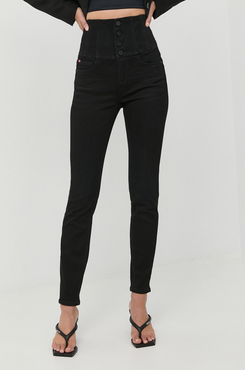 Miss sixty jeans din amestec de casmir femei , high waist