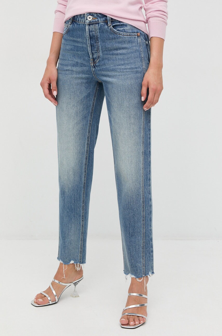 Miss sixty blugi din bumbac femei , high waist