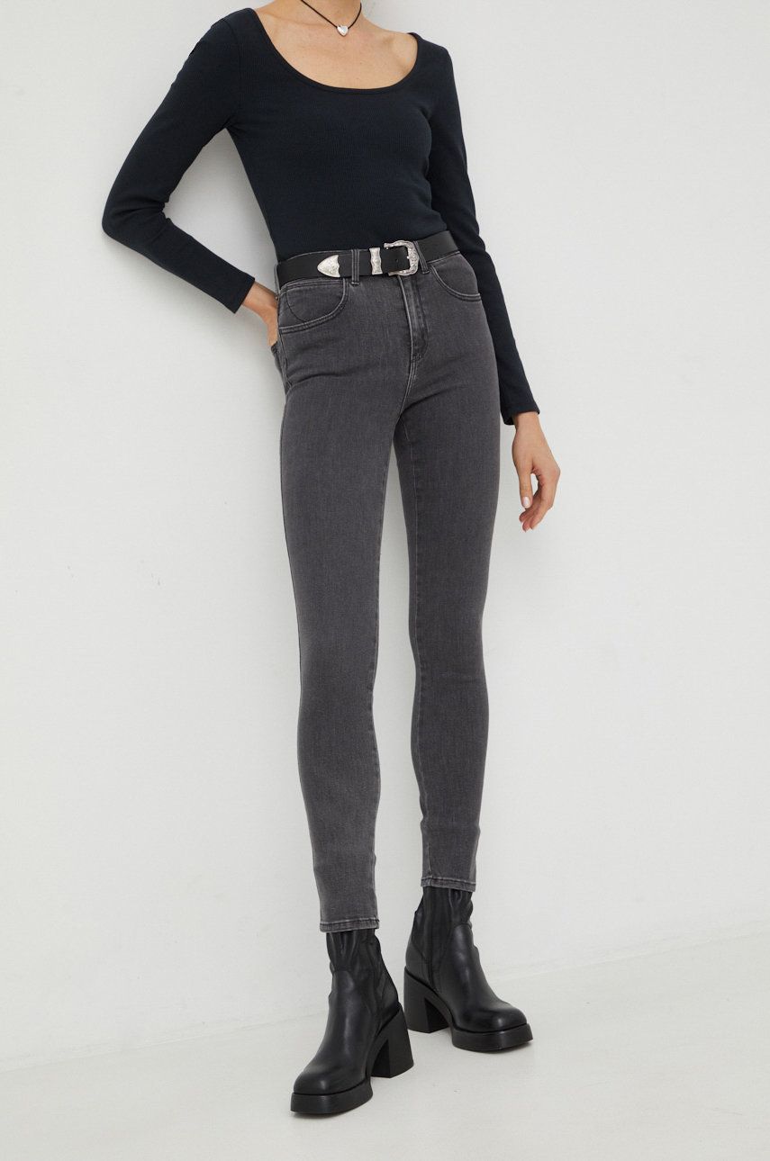 Wrangler jeansi High Skinny Driveway femei , high waist answear imagine noua