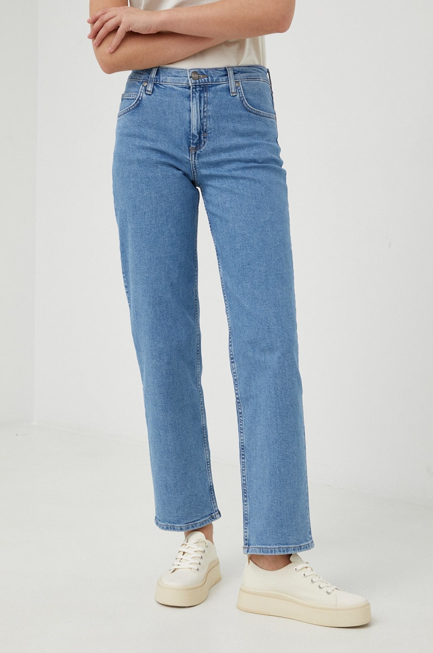 Lee Jeansi Jane Partly Cloudy Femei , Medium Waist