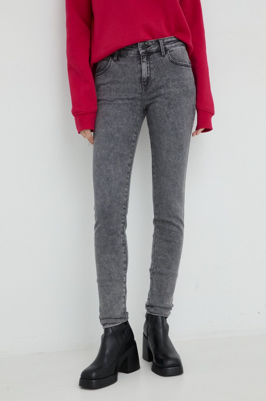 Wrangler jeansi Skinny Cosmo femei, medium waist answear.ro