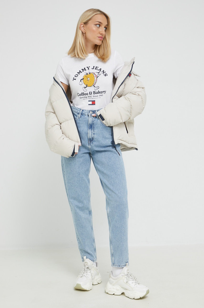 

Джинсы Tommy Jeans женские высокая посадка