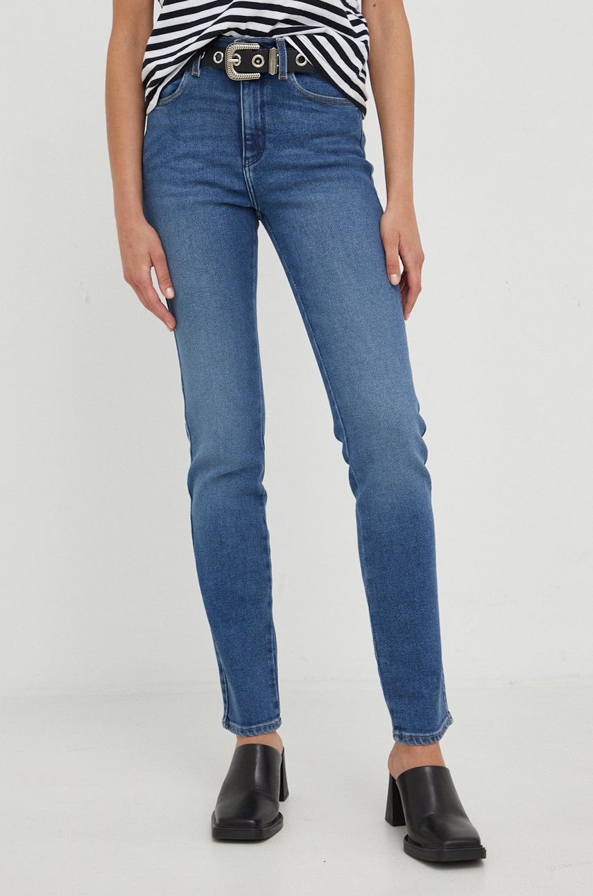 Wrangler Jeansi Slim Airblue Femei , High Waist