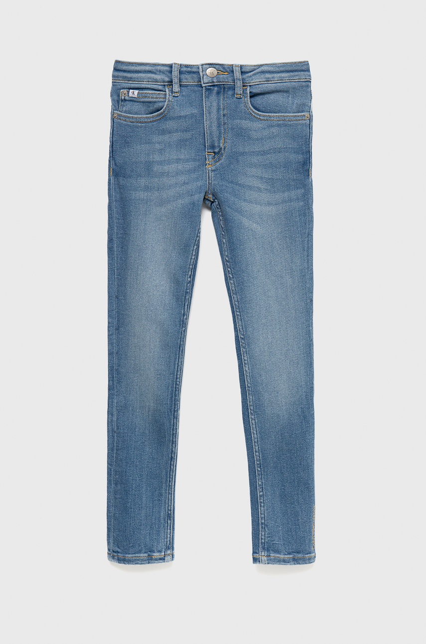

Детски дънки Calvin Klein Jeans в, Син