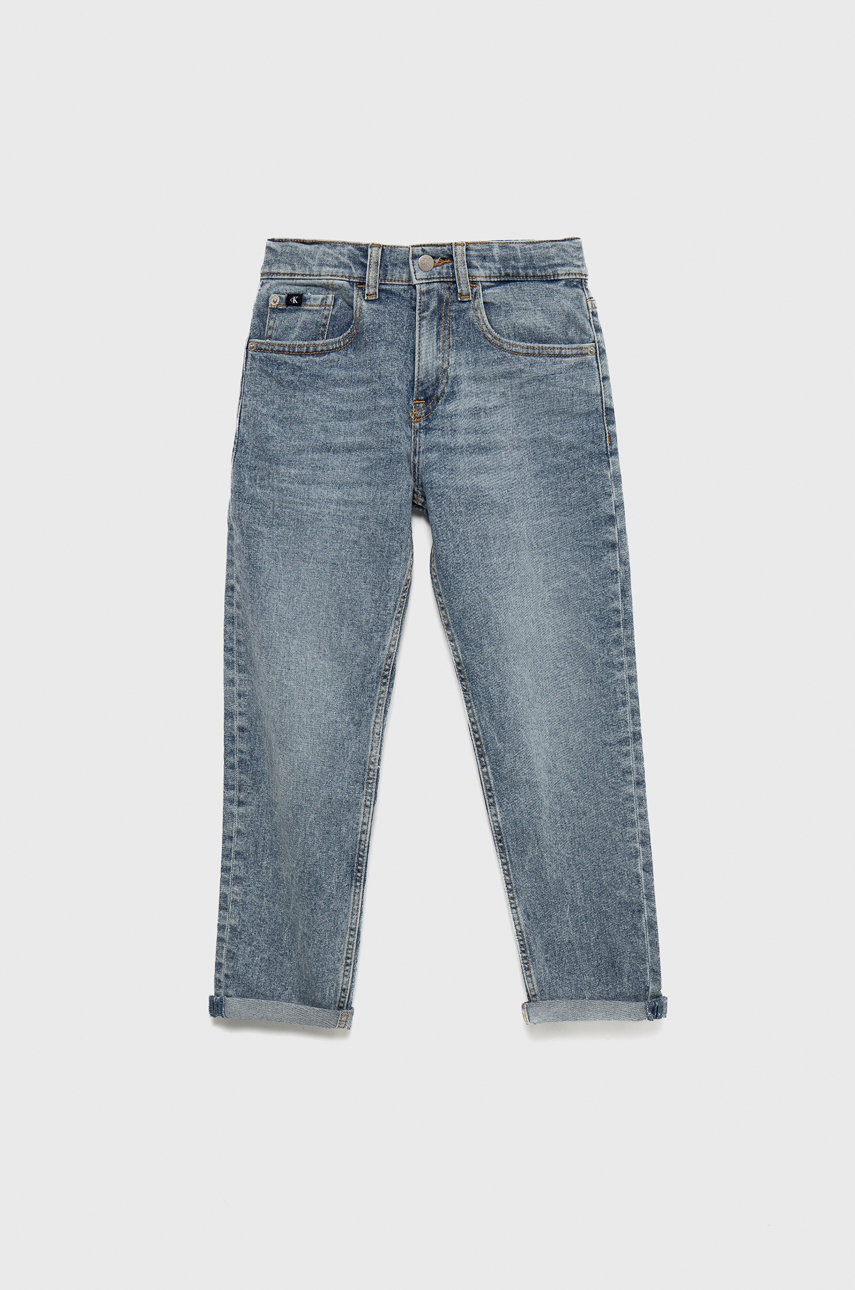 

Детски дънки Calvin Klein Jeans в, Син