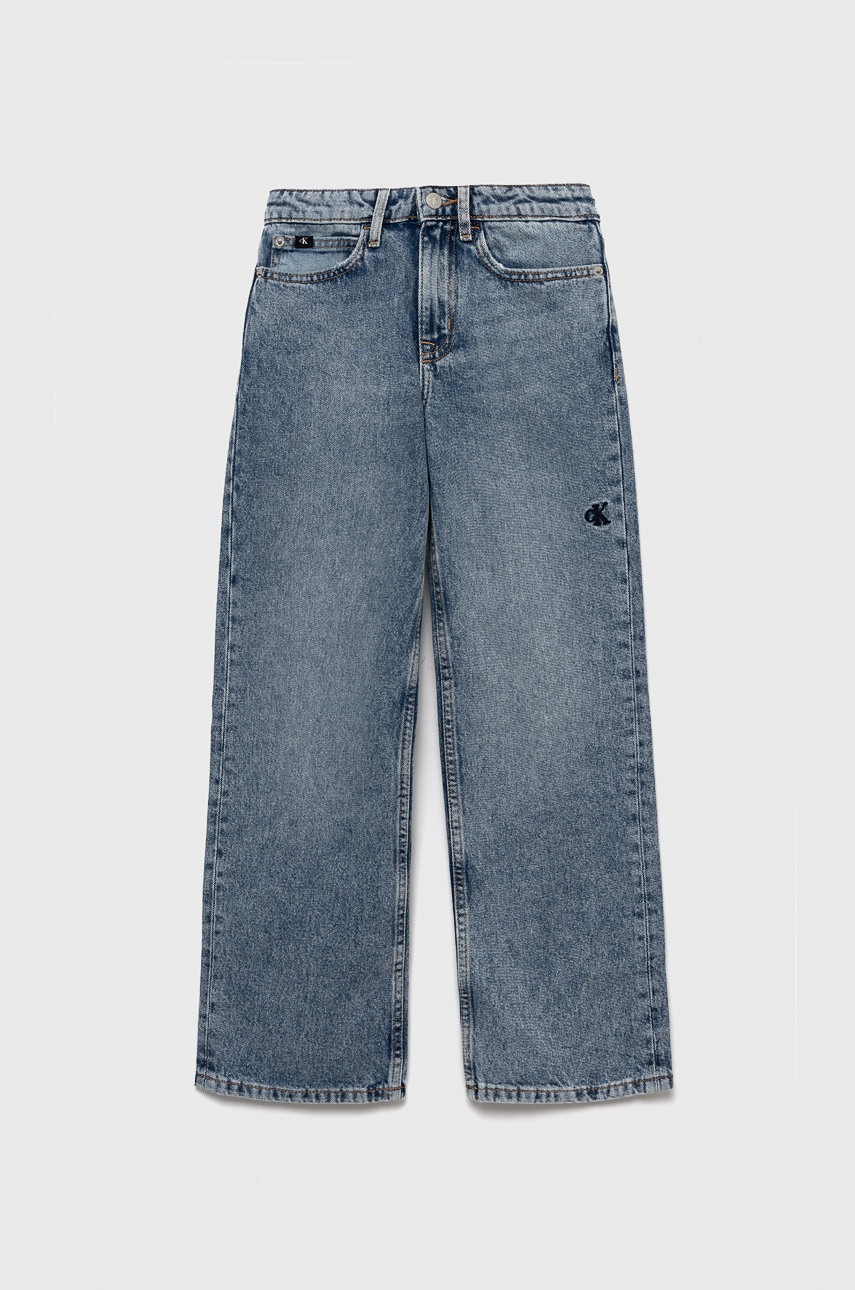 

Детски дънки Calvin Klein Jeans в, Син