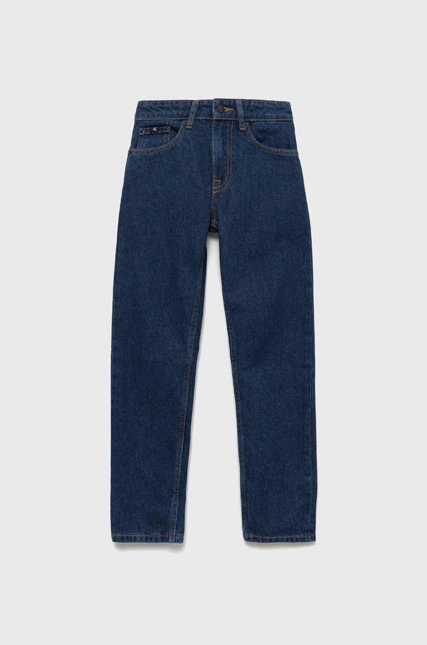 

Детски дънки Calvin Klein Jeans в, Тъмносин