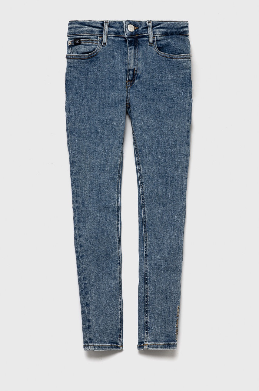 

Детски дънки Calvin Klein Jeans в, Син