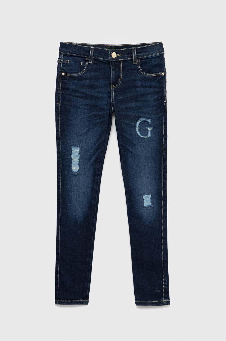 

Детски дънки Guess в, Тъмносин