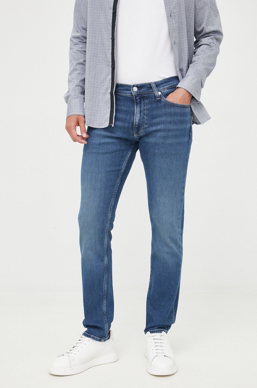 

Дънки Calvin Klein в, Син