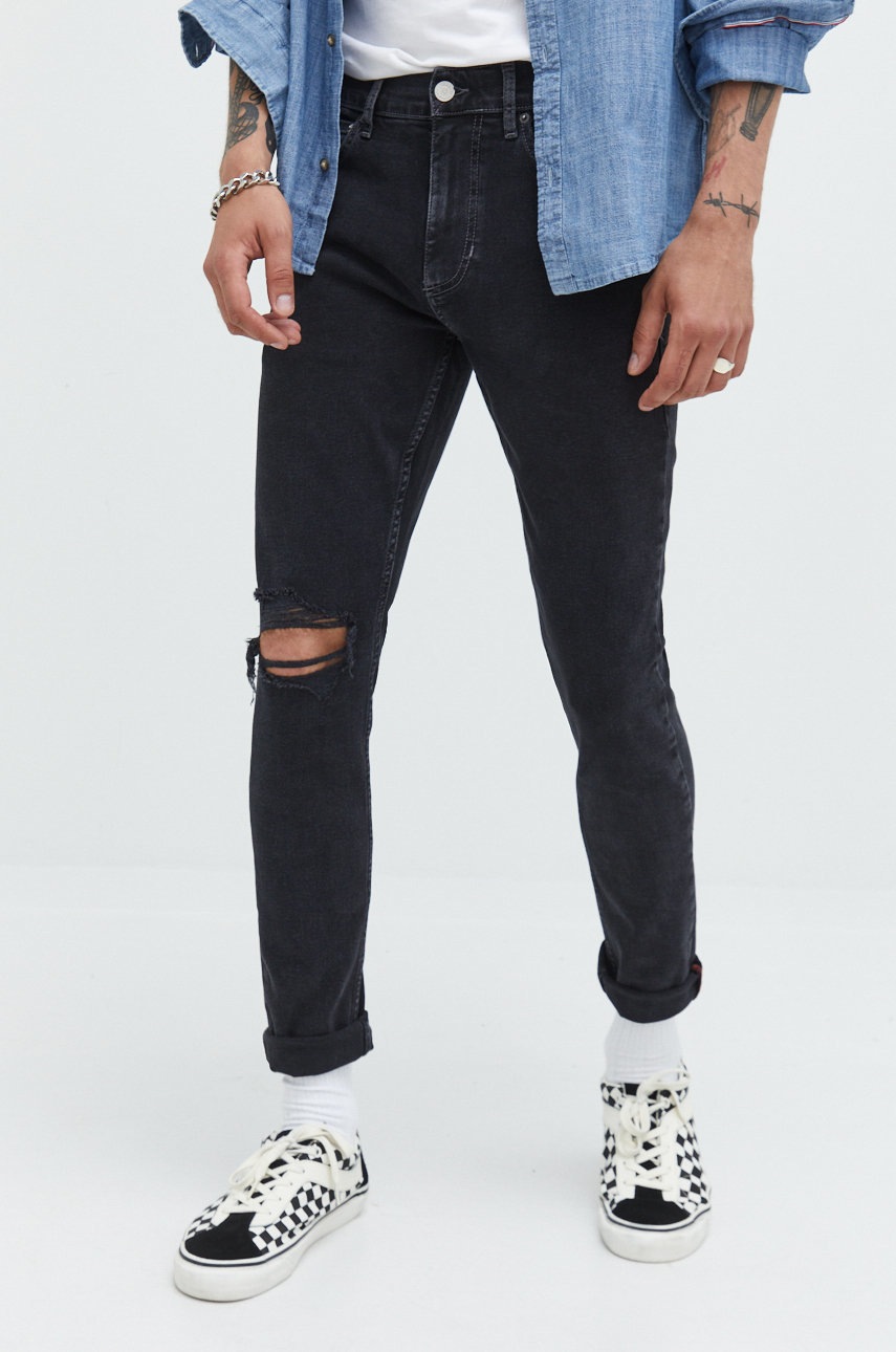 

Дънки Tommy Jeans, Черен