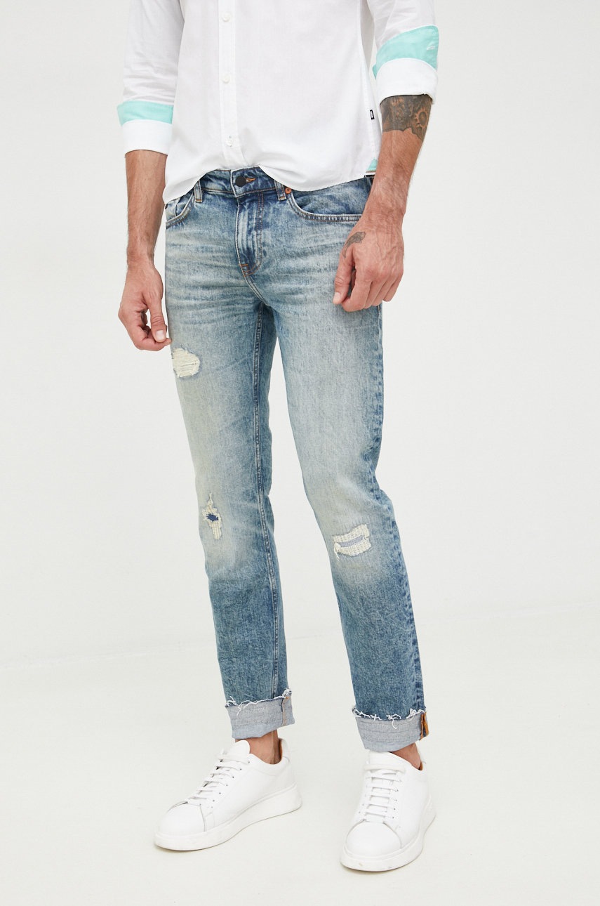 

Дънки BOSS Boss Casual, Син