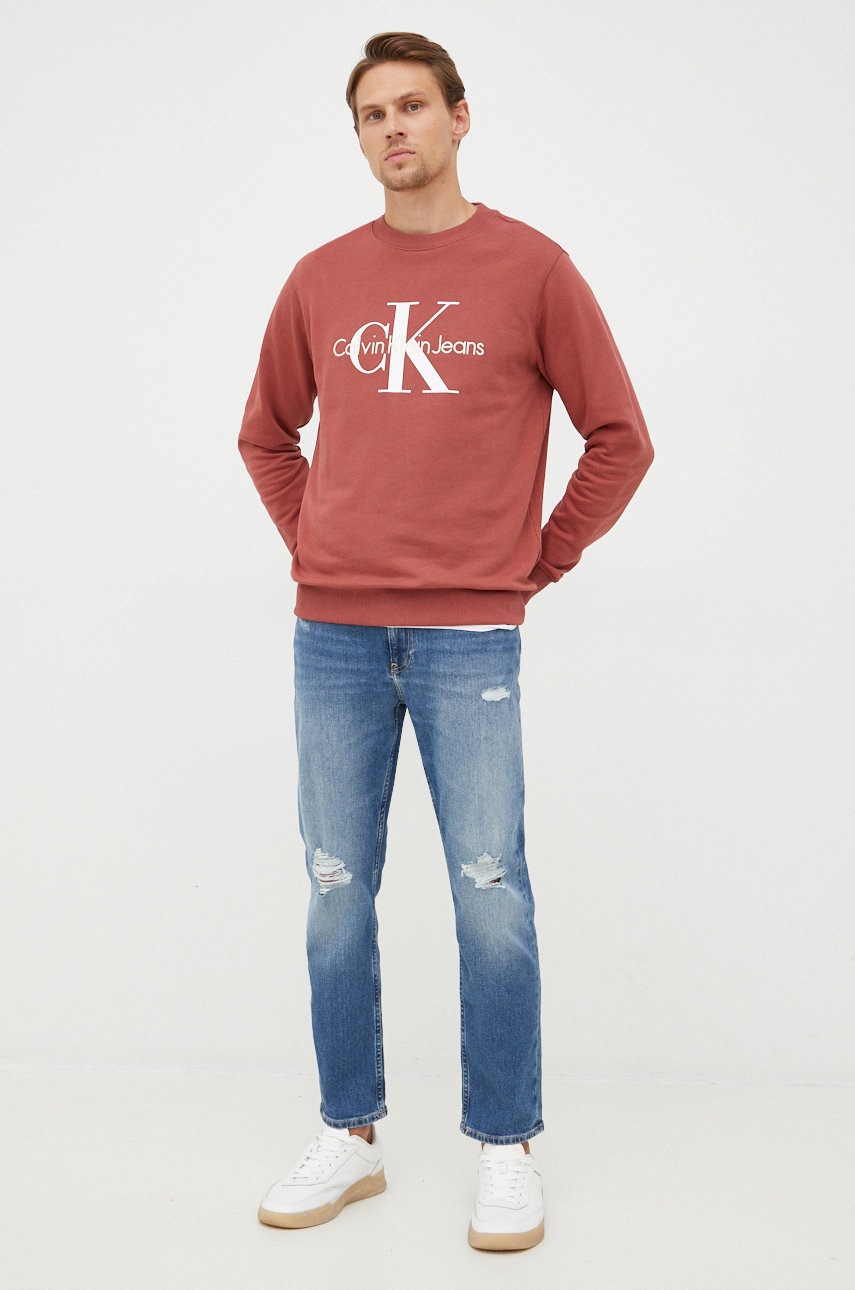 

Дънки Calvin Klein Jeans в, Син