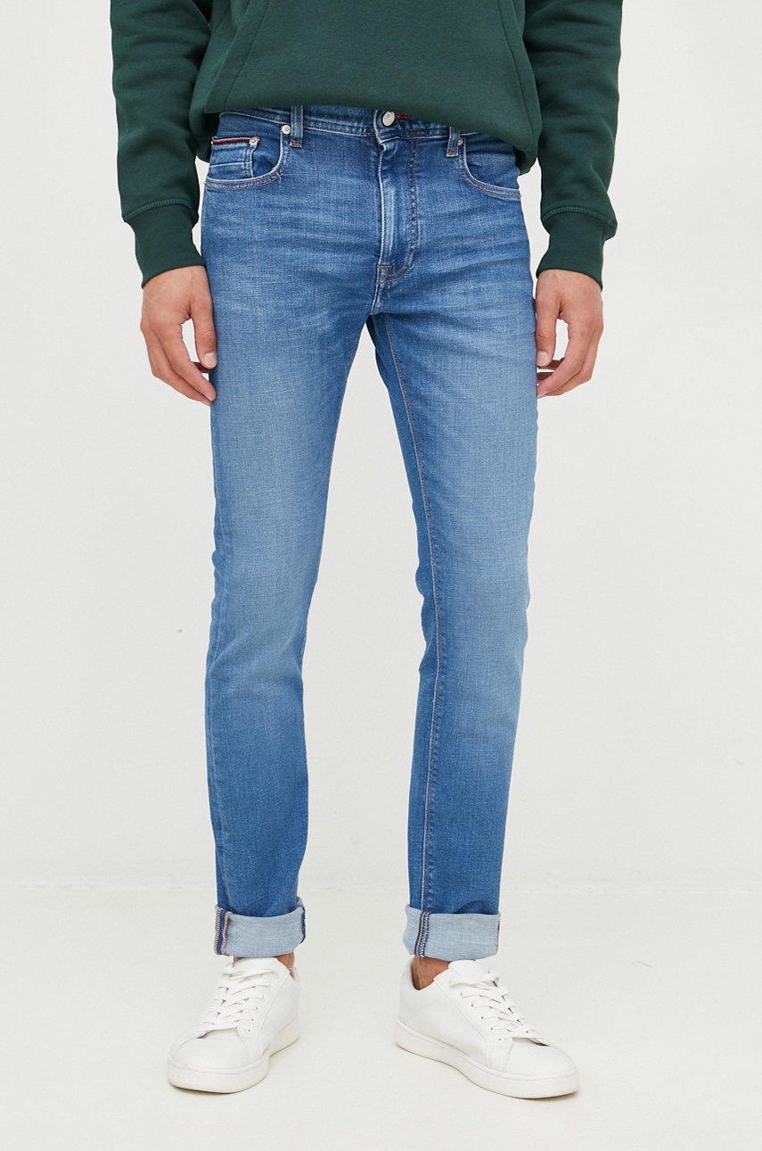 

Дънки Tommy Hilfiger, Син