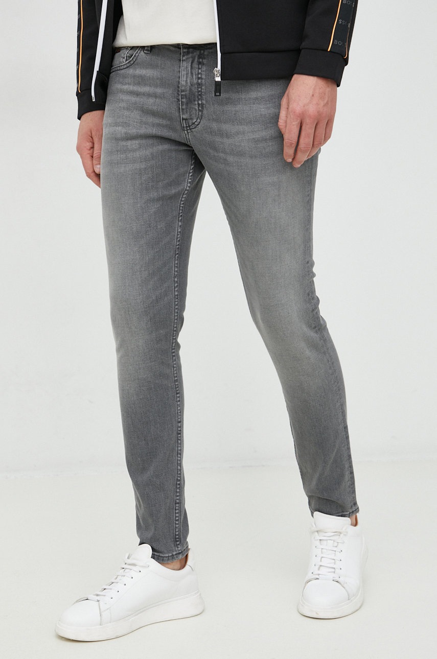 

Дънки BOSS Boss Casual, Сив