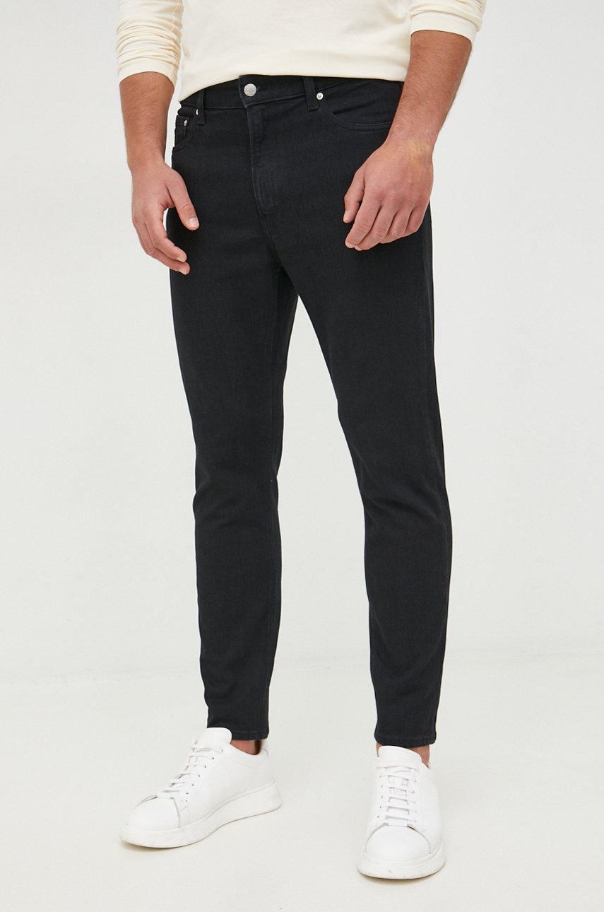 

Дънки Calvin Klein Jeans, Черен