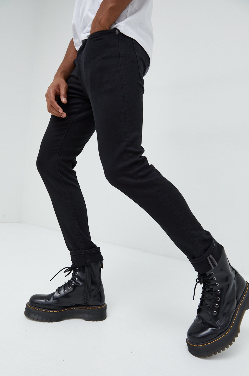 

Дънки Superdry в, Черен