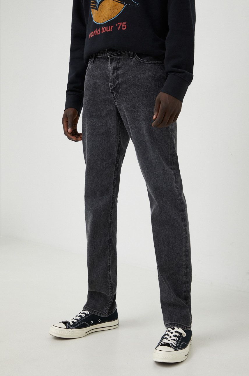 Lee jeansi West Worn In Charcoal barbati answear.ro imagine noua