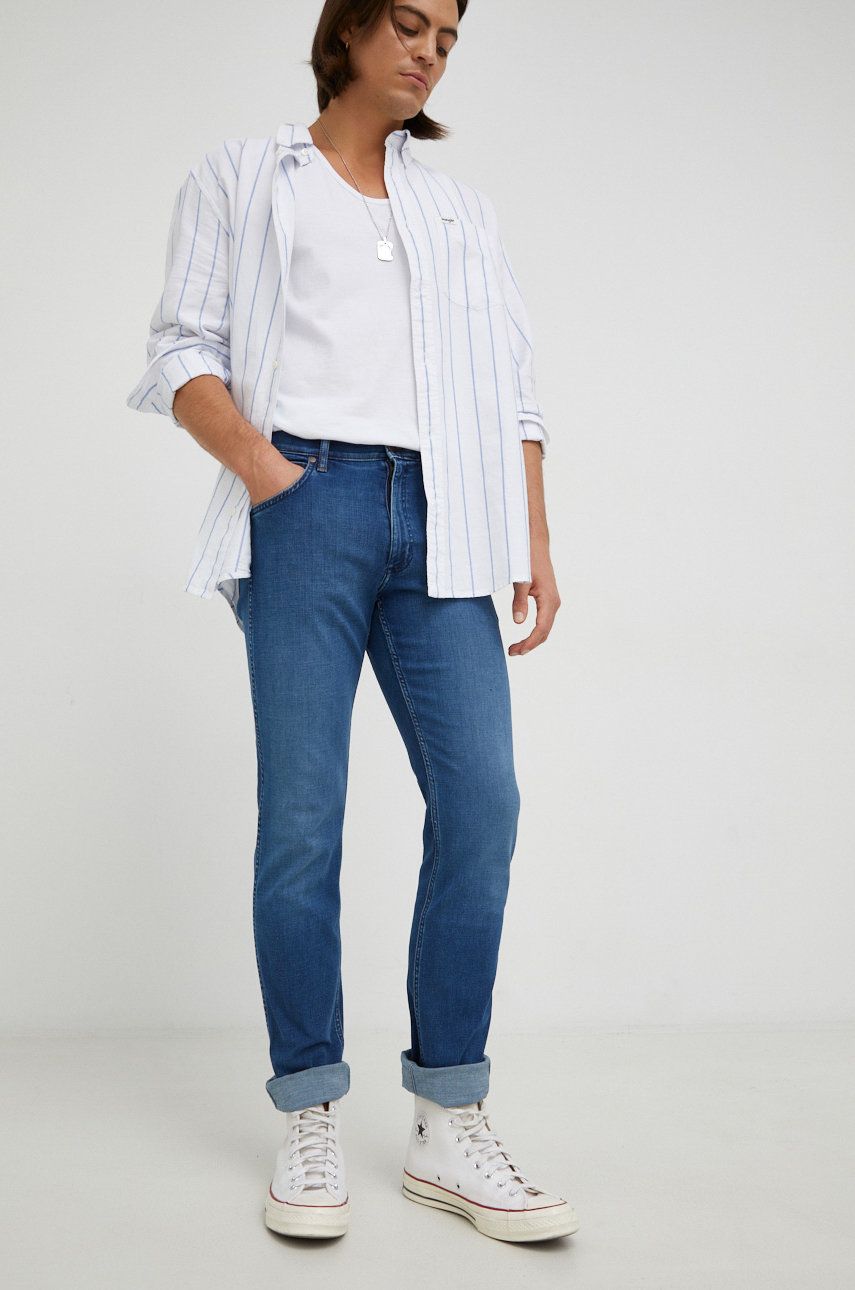 Wrangler jeansi Greensboro The Future barbati answear.ro imagine 2022