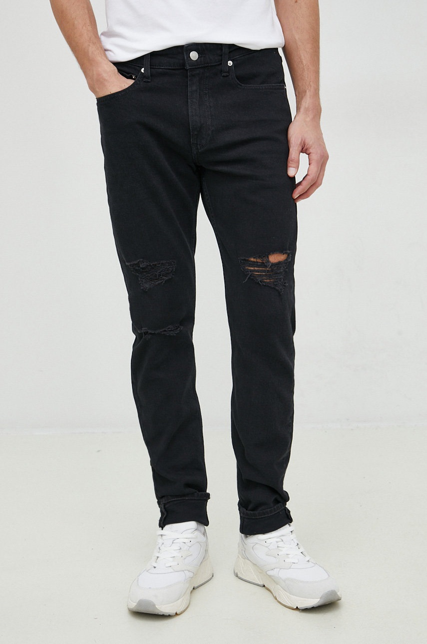 

Дънки Calvin Klein Jeans в, Черен