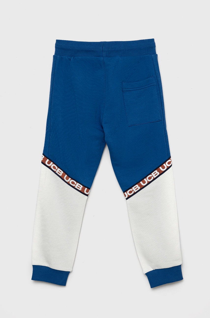 

Дитячі бавовняні штани United Colors of Benetton однотонні