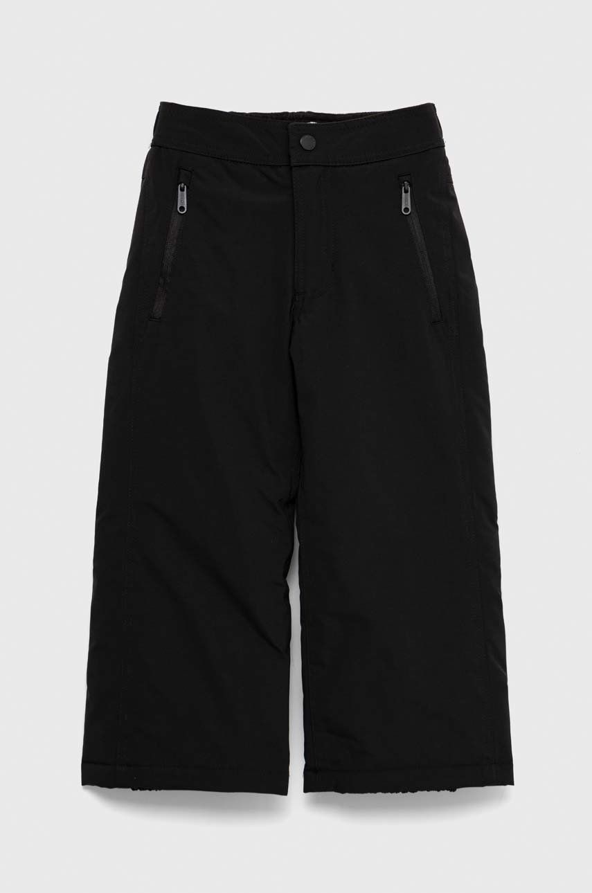Levně Dětské lyžařské kalhoty Abercrombie & Fitch černá barva