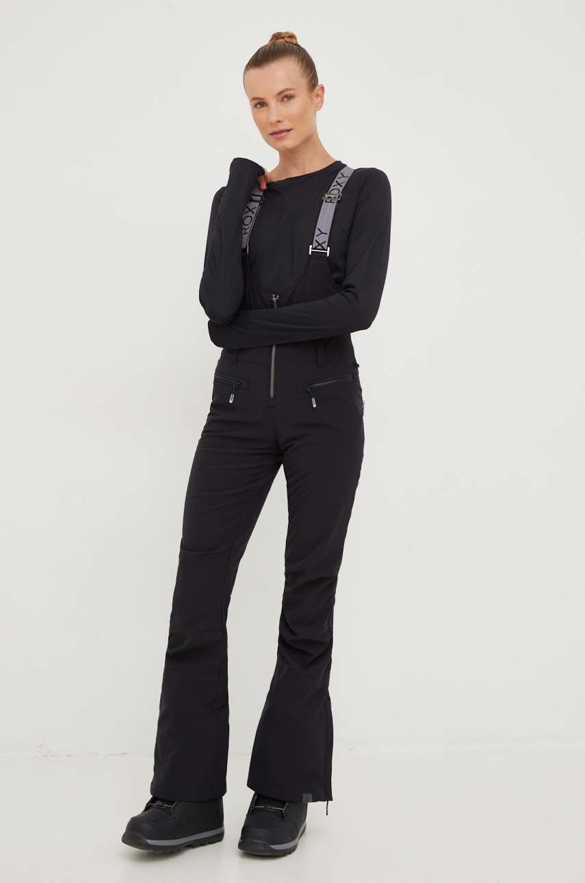 Roxy spodnie Summit kolor czarny