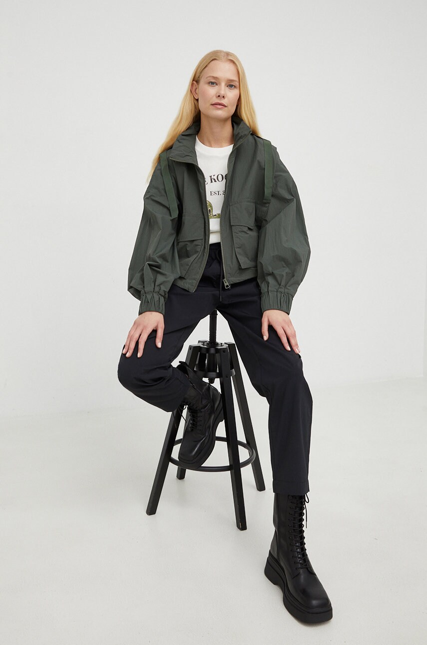 

Брюки Marc O'Polo Denim женские цвет чёрный прямое средняя посадка