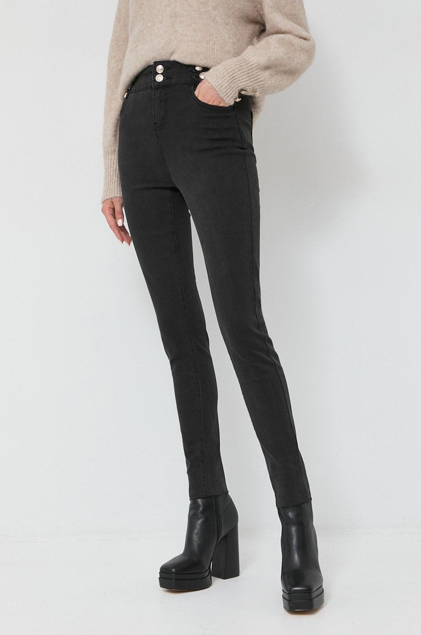 Morgan jeansi Polk femei, high waist answear.ro imagine megaplaza.ro