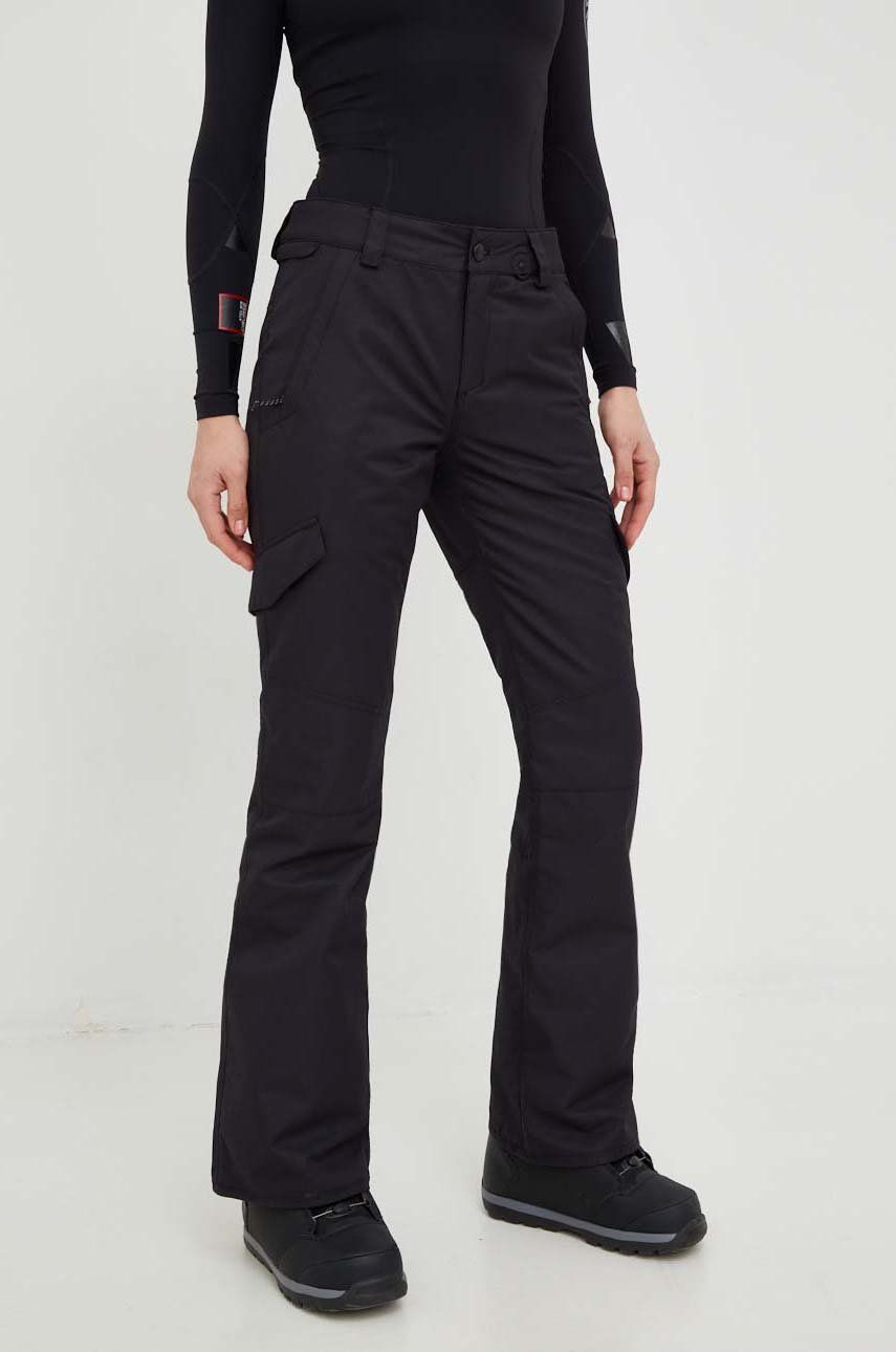 Volcom pantaloni de schi culoarea negru answear.ro imagine noua