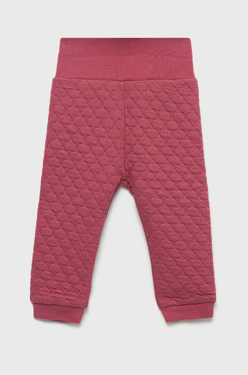 Name it pantaloni de trening pentru copii culoarea violet, neted