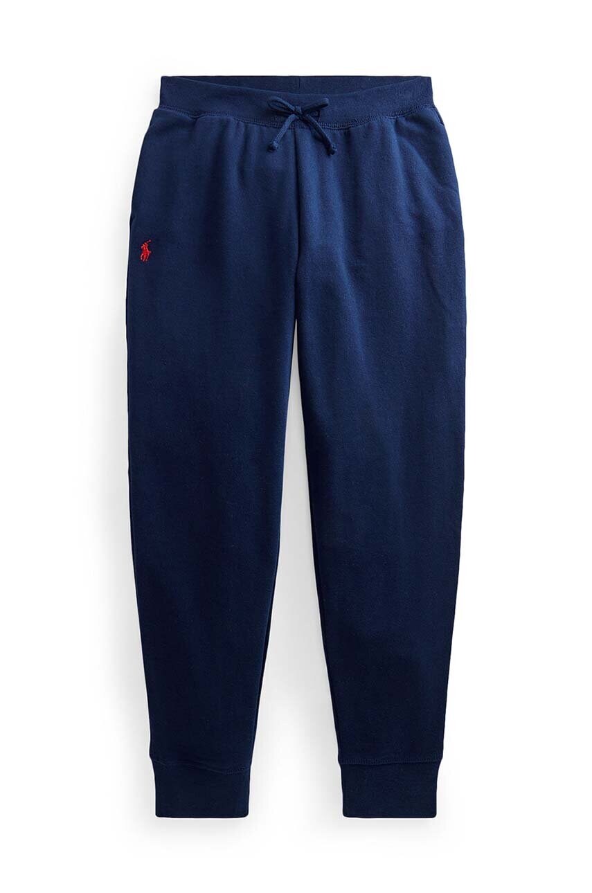 

Детские спортивные штаны Polo Ralph Lauren цвет синий однотонные