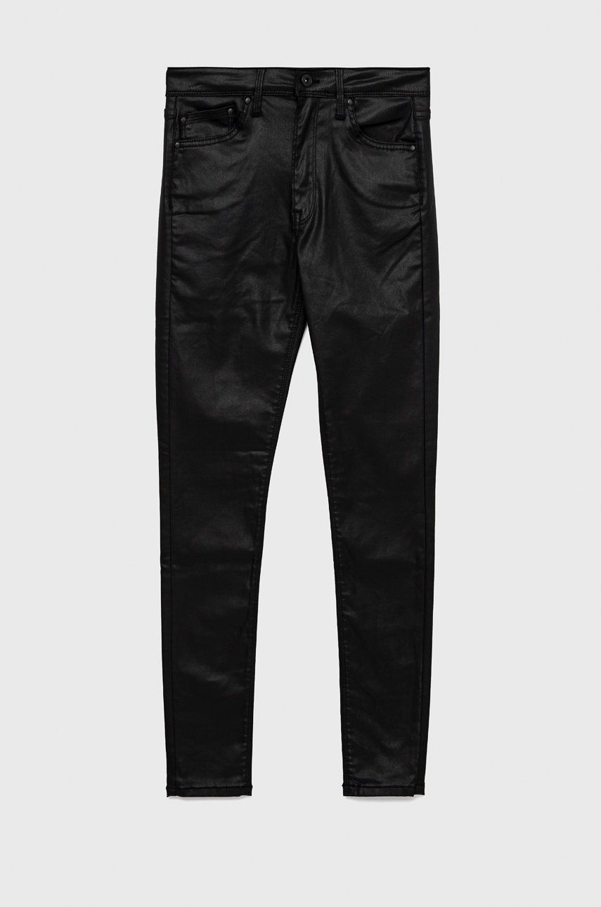 Dětské kalhoty Pepe Jeans šedá barva, hladké - šedá -  Hlavní materiál: 59% Modal