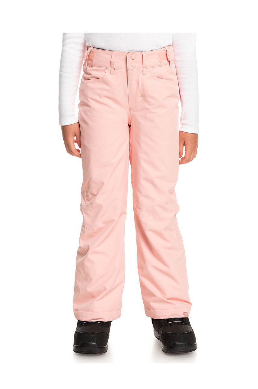 Roxy pantaloni de schi pentru copii culoarea roz