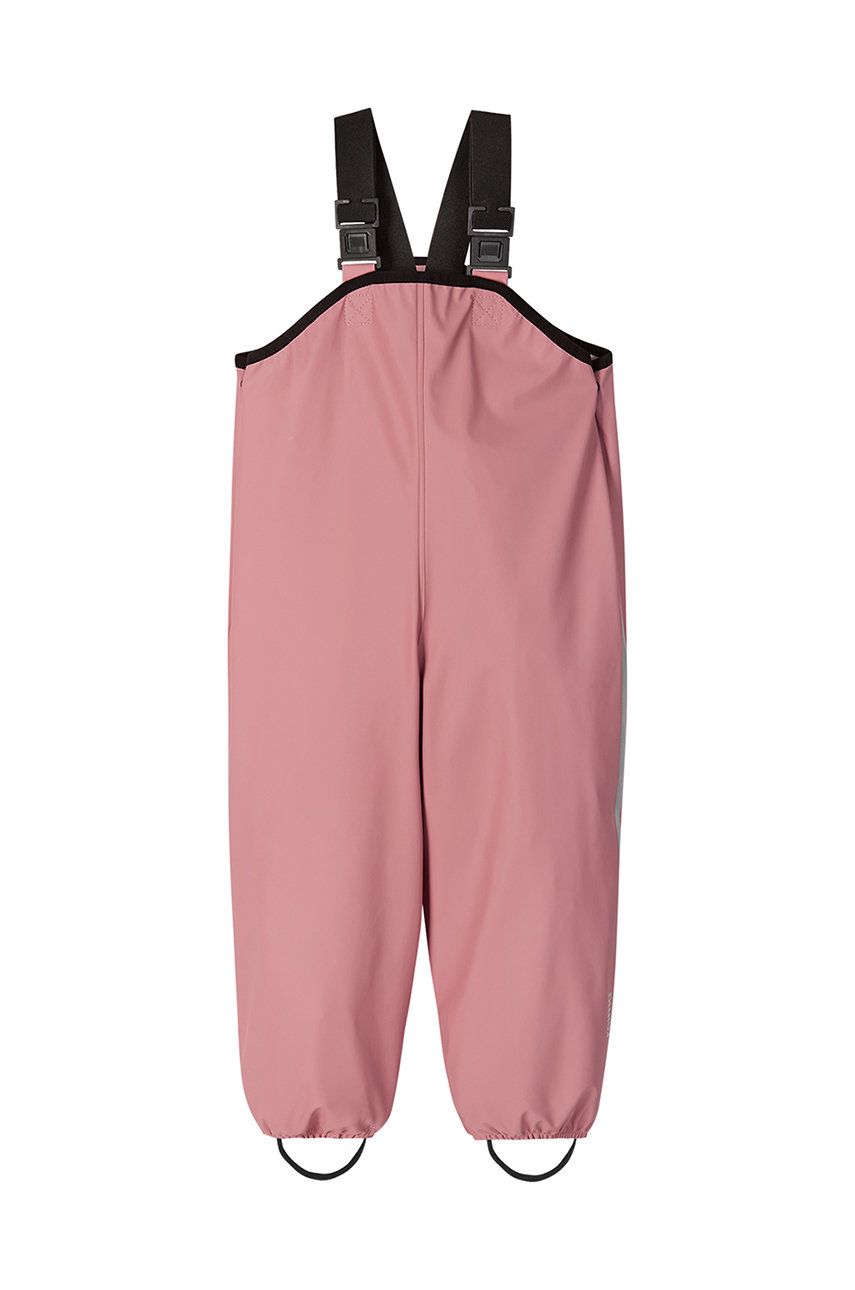 Reima pantaloni de ploaie pentru copii culoarea roz