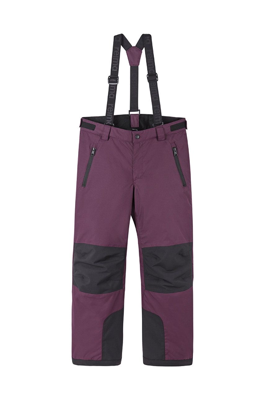 Dětské kalhoty Reima fialová barva - fialová -  Hlavní materiál: 100% Polyamid Podšívka: 1