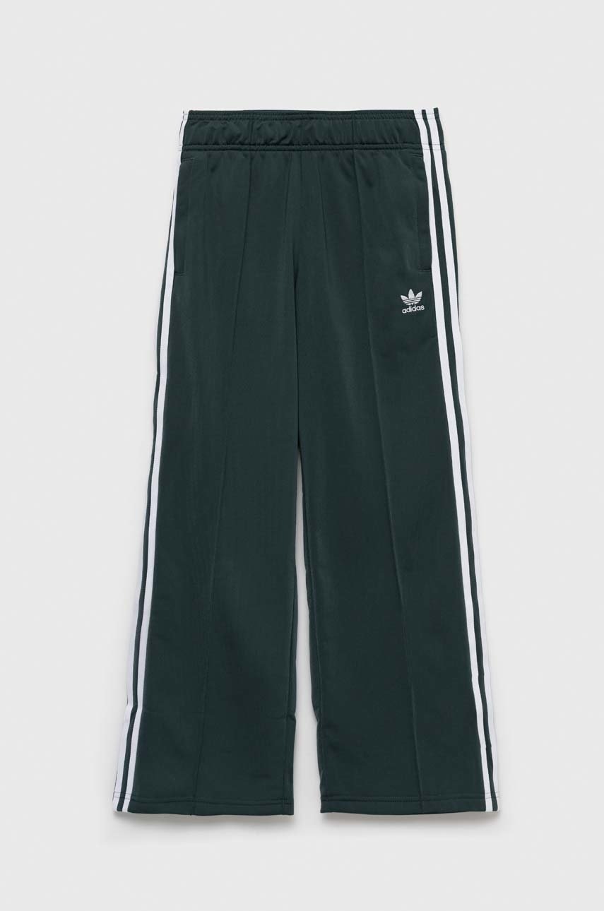 

Детски Спортен Панталон Adidas Originals в зелено с принт, Зелен