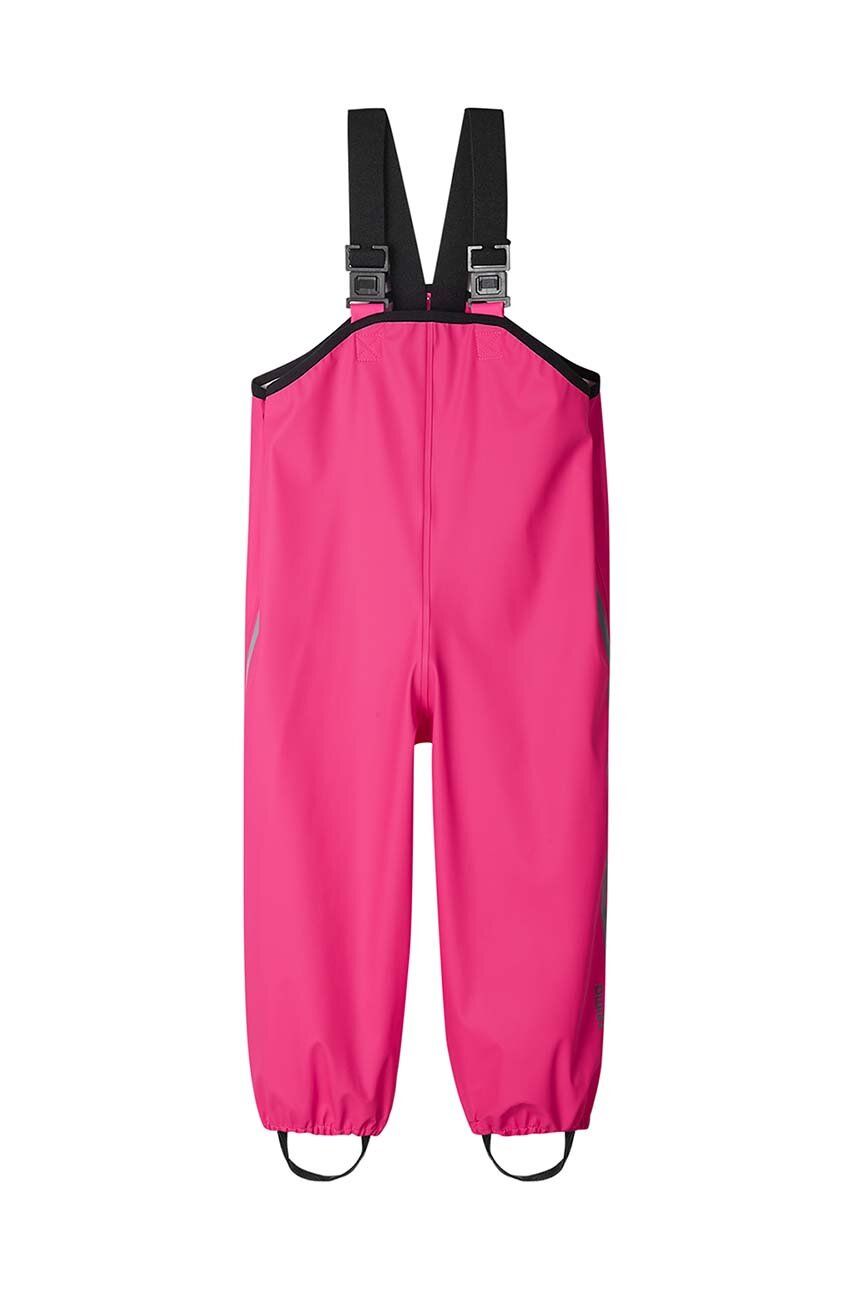 Reima pantaloni de ploaie pentru copii culoarea roz - Shoppu