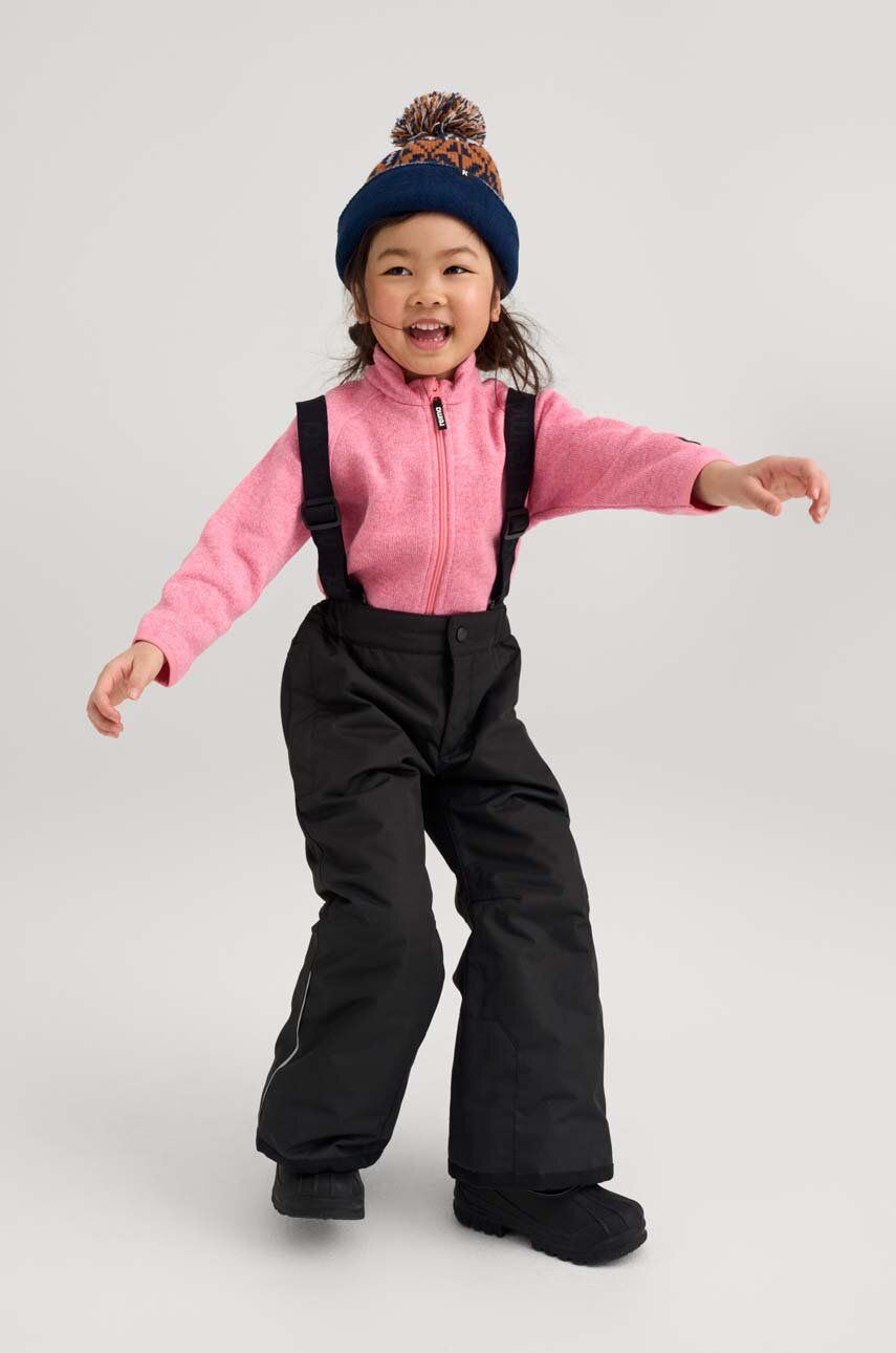 Dětské zimní sportovní kalhoty Reima černá barva - černá -  Hlavní materiál: 100% Polyamid