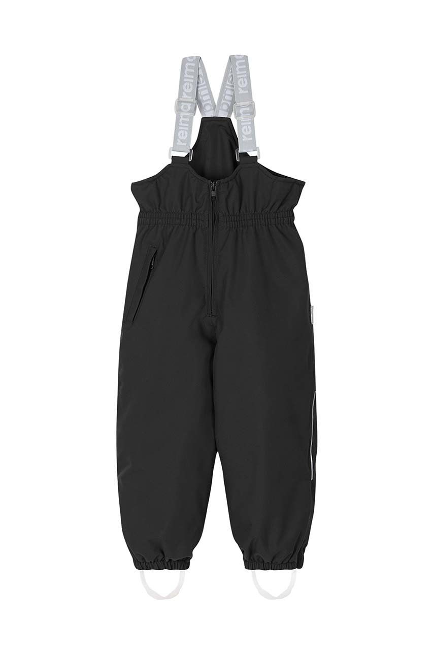 Levně Dětské zimní sportovní kalhoty Reima černá barva