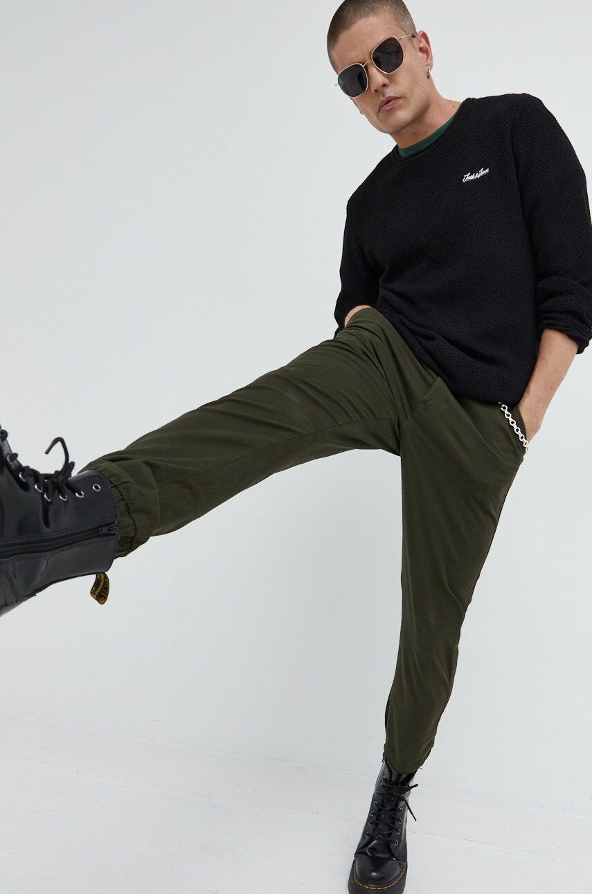 

Штани Only & Sons чоловічі колір зелений фасон chinos