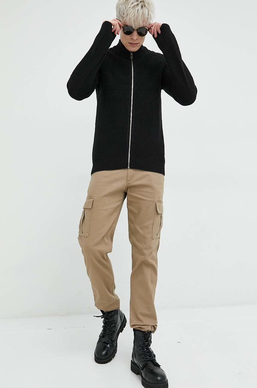 

Штани Jack & Jones чоловічі колір бежевий фасон cargo