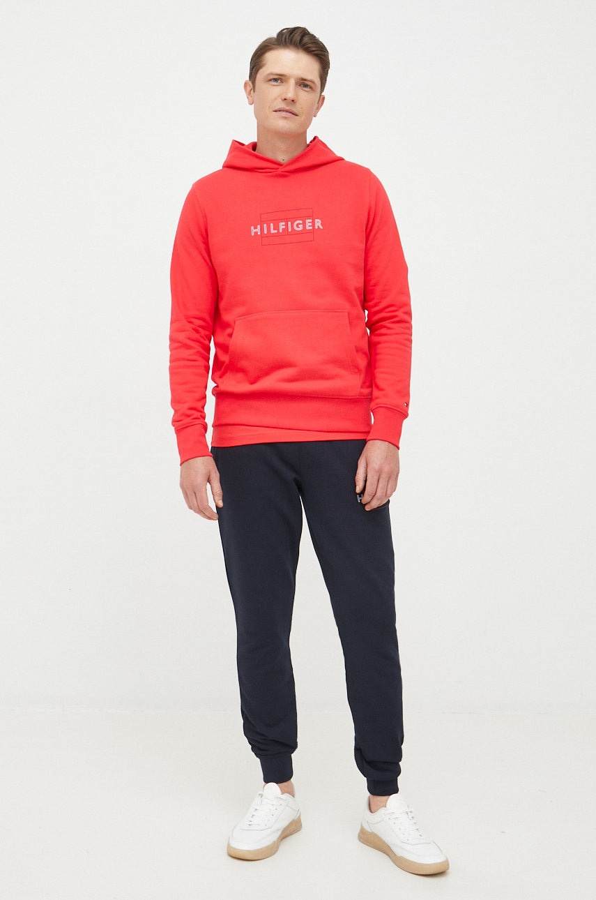 

Спортивные штаны Tommy Hilfiger мужские цвет синий с принтом