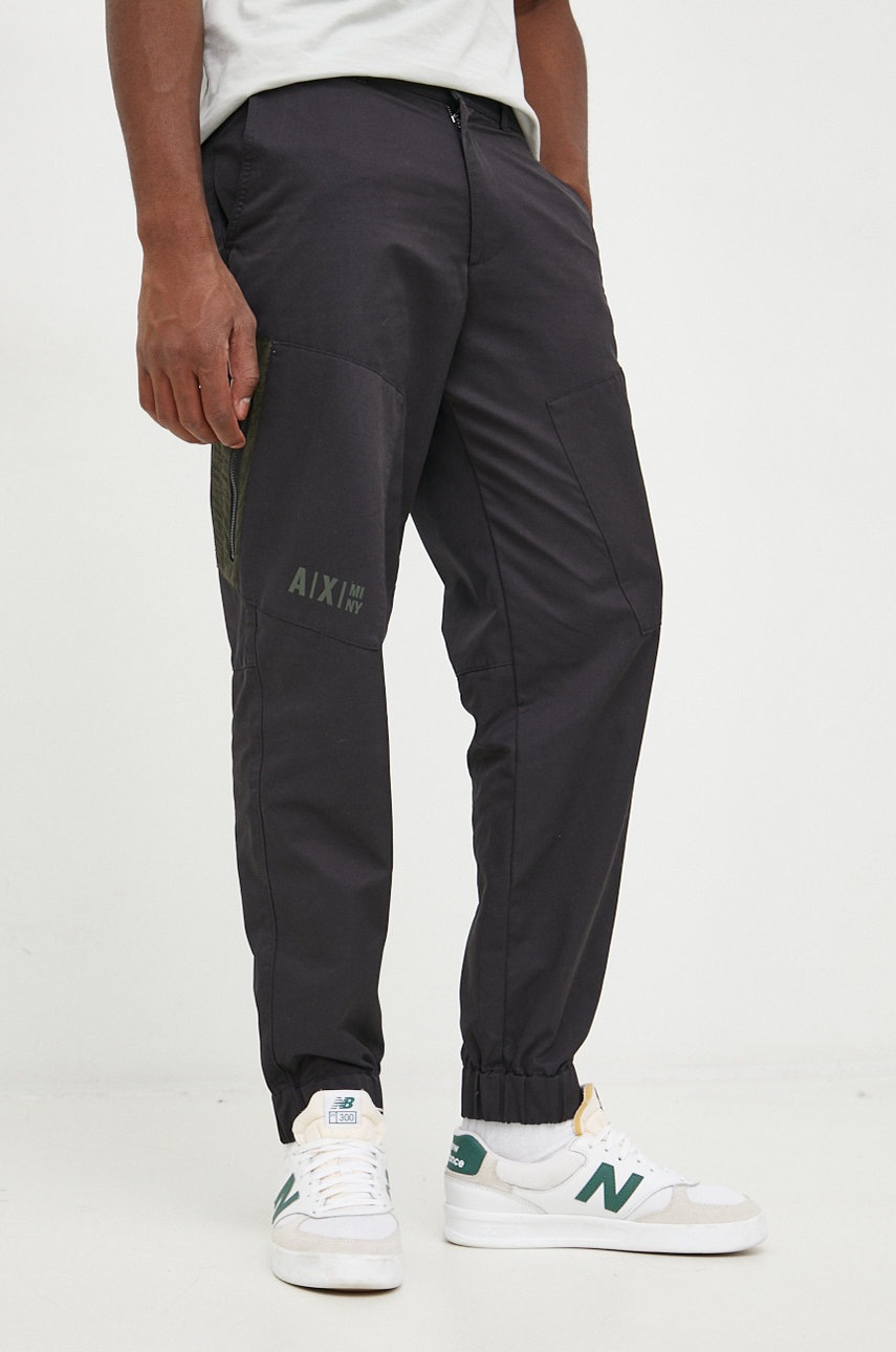 

Штани Armani Exchange чоловічі колір чорний