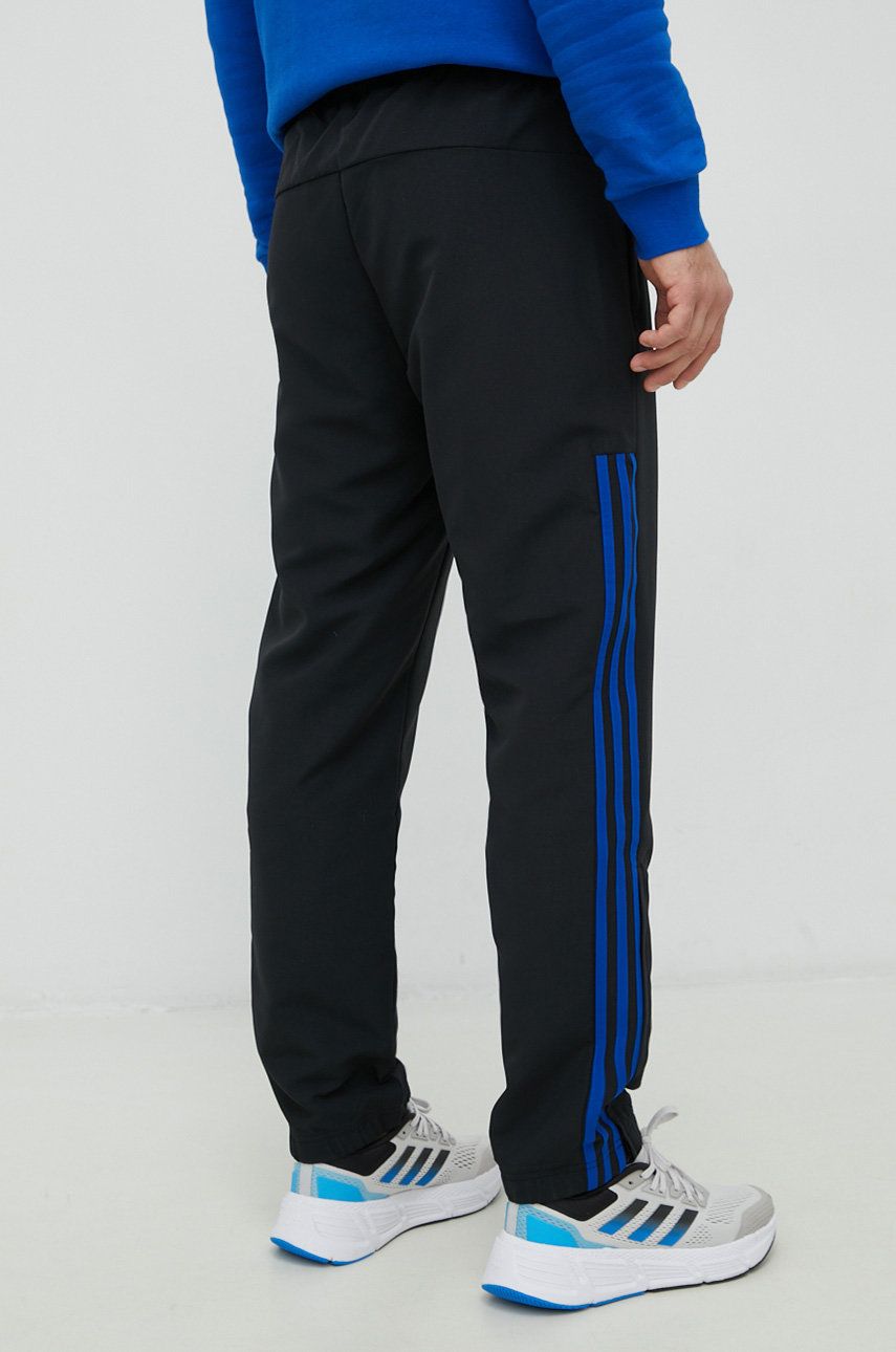 Adidas Pantaloni De Trening Barbati, Culoarea Negru, Cu Imprimeu