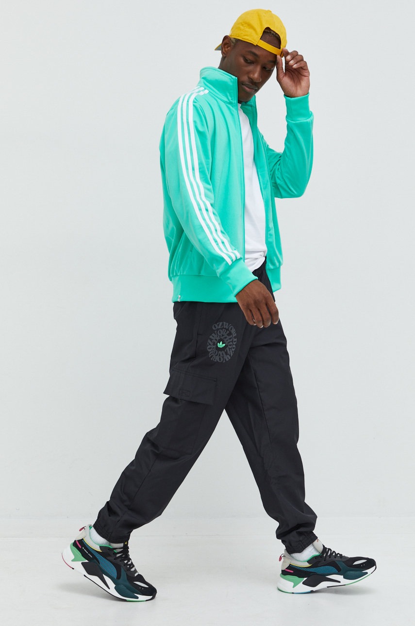 

Спортивні штани adidas Originals чоловічі колір чорний з принтом