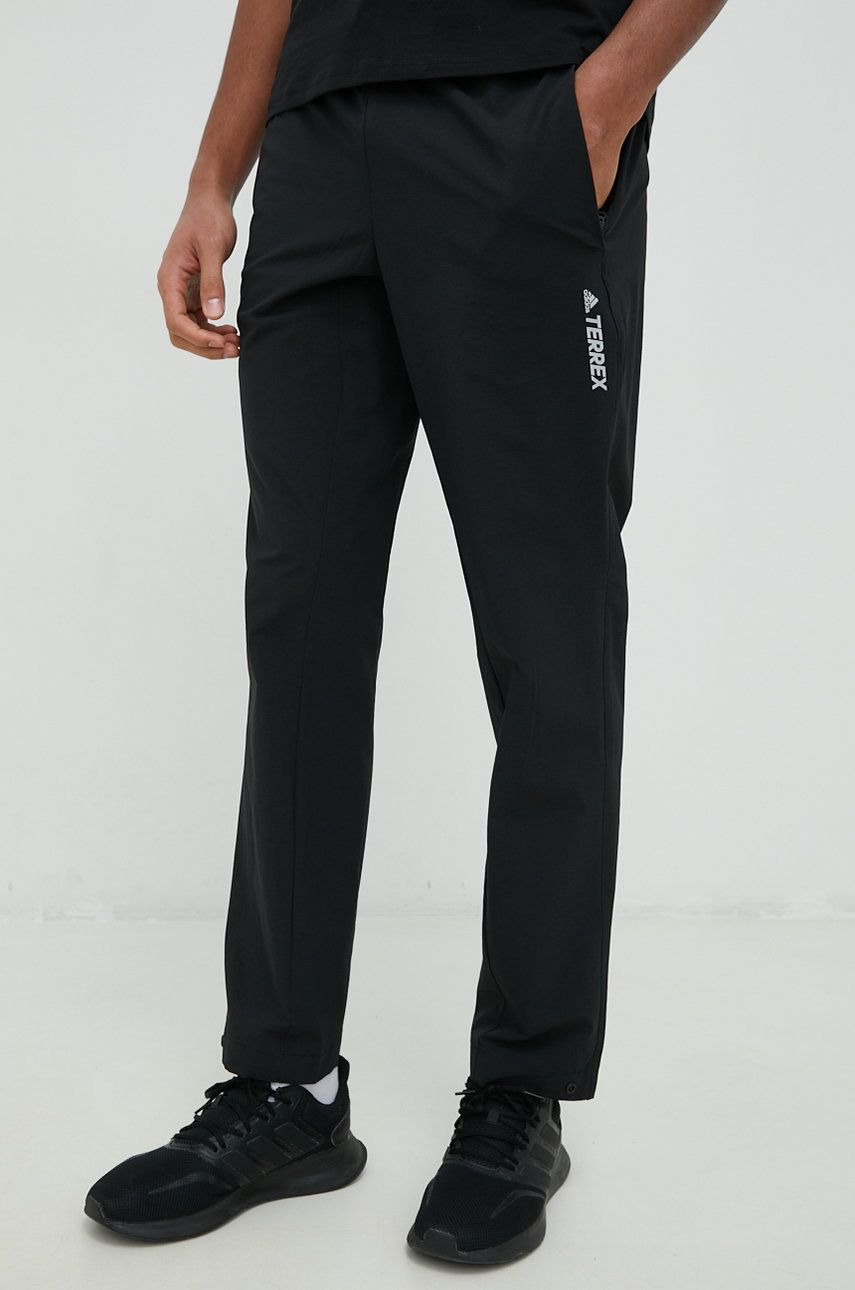 adidas TERREX spodnie outdoorowe Liteflex męskie kolor czarny