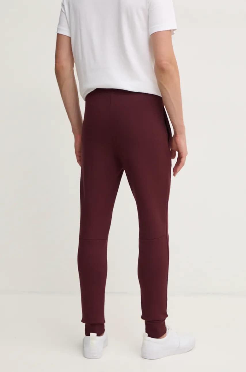 Lacoste melegítőnadrág bordó, sima termék 2. képe